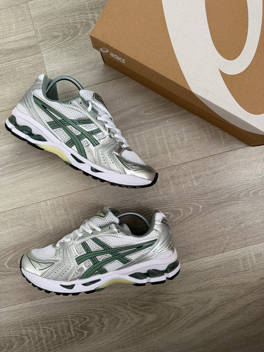 Gel Kayano 14 “White Silver Grey”